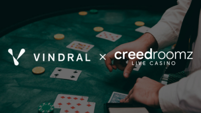 Vindral·CreedRoomz, 라이브 카지노 기술 파트너십 체결