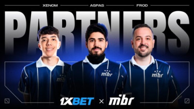 1xBet, MIBR 발로란트 팀의 첫 공식 베팅 파트너로 선정