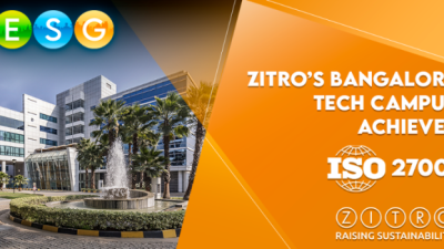 지트로(Zitro), 방갈로르 테크놀로지 캠퍼스 ISO 27001 인증 획득