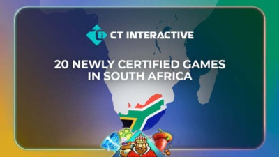 CT 인터랙티브, 남아프리카공화국 iGaming 시장 인증 획득