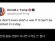 도람뿌, 하루 만에 끝낼 전쟁이 아니면 시작도 안 했다